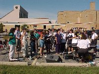 Mass in the Grass